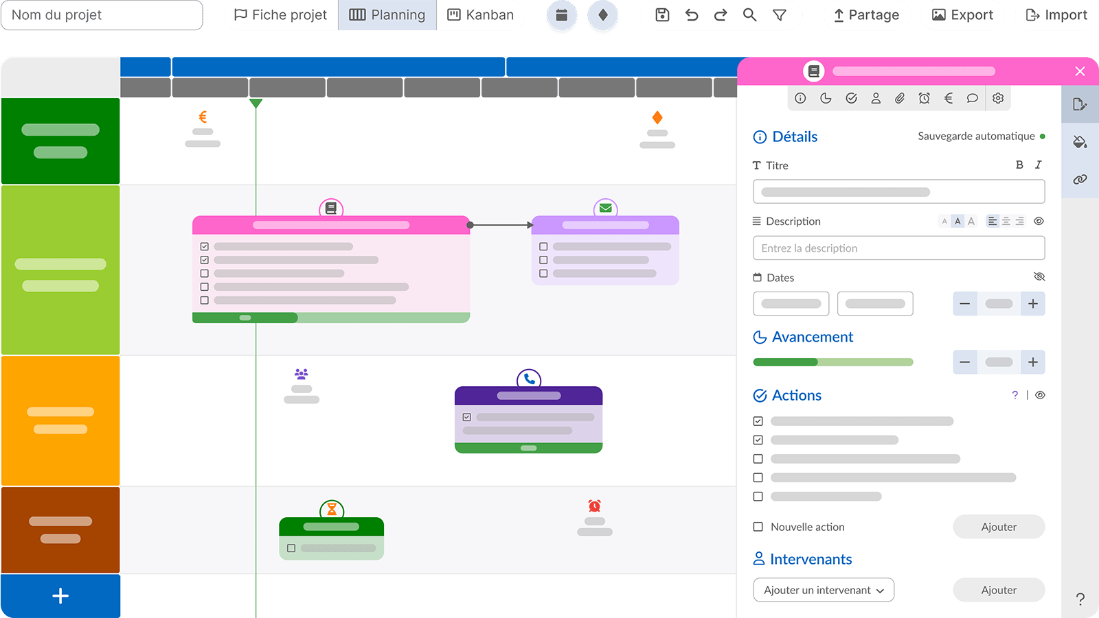 La Méthode Agile, en pratique, avec le logiciel projet Bubble Plan