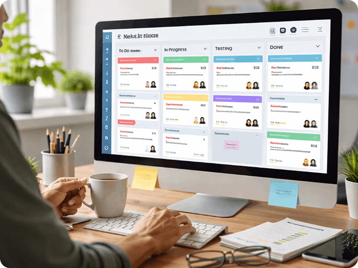 Utilisation d'un outil Kanban numérique