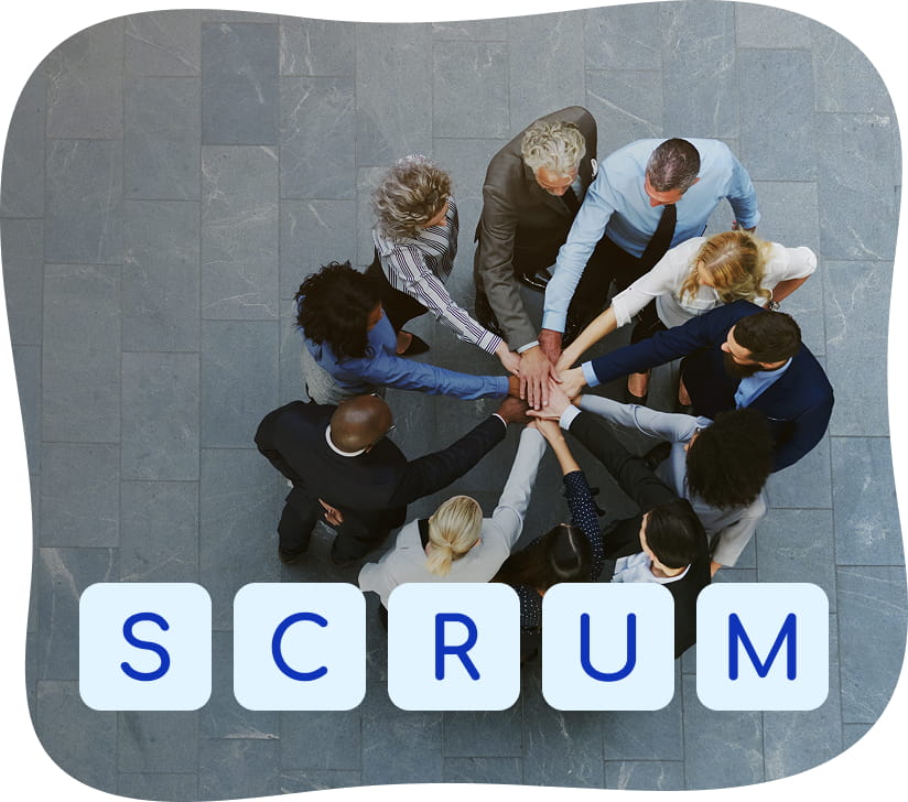 Méthode Scrum : équipe en cohésion