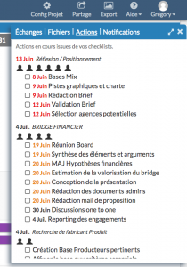 Gestion des tâches - Tableau de bord