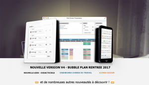 Nouvelles fonctionnalités projet pour la rentrée de Bubble Plan (V4)