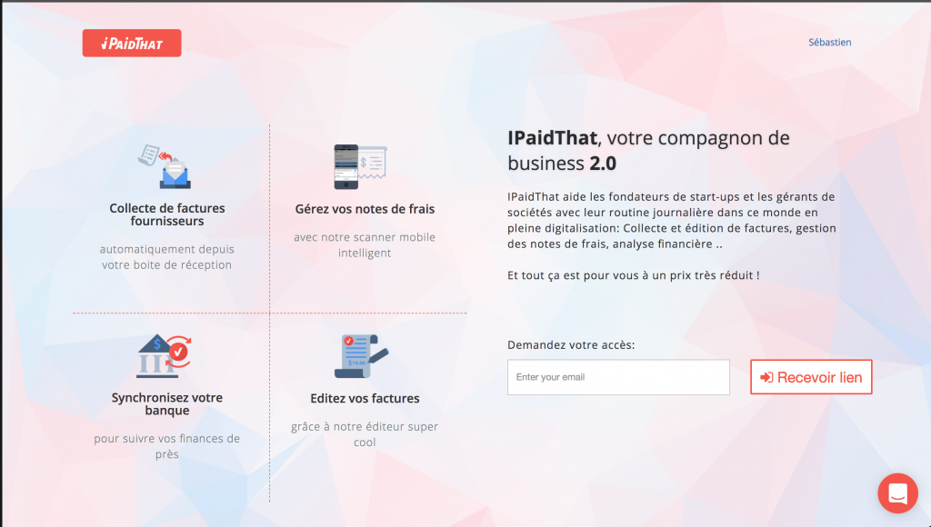 Les atouts d'iPaidThat