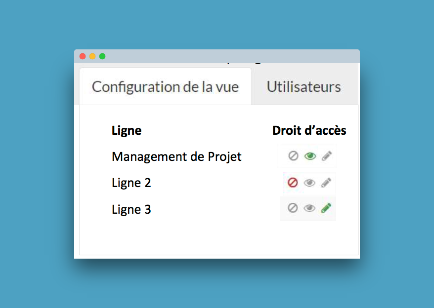 Personnaliser les vues des plannings avec un filtre dédié