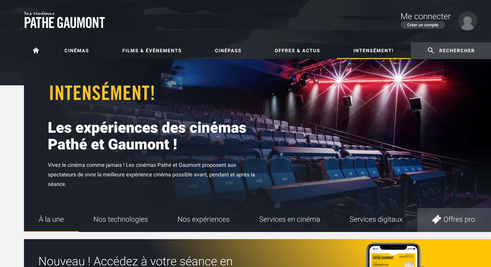 site Pathé Gaumont