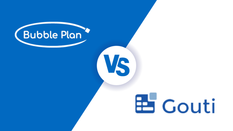 Comparatif d’outils de gestion de projet : Gouti VS Bubble Plan