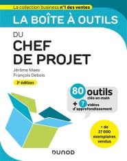 Couverture du livre "La boîte à outils du chef de projet"