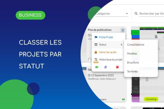 Une option Statuts en BUSINESS pour une conduite projets optimale