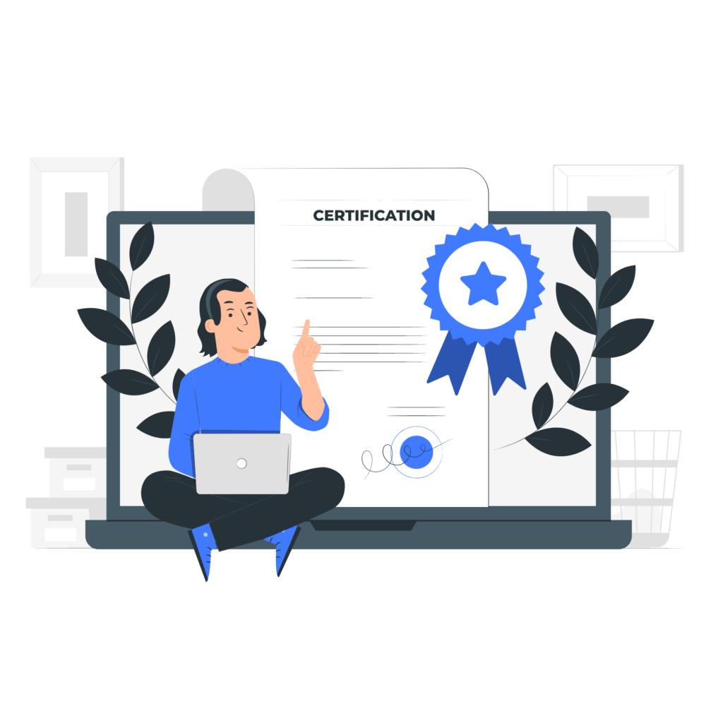 Illustration d'une certification