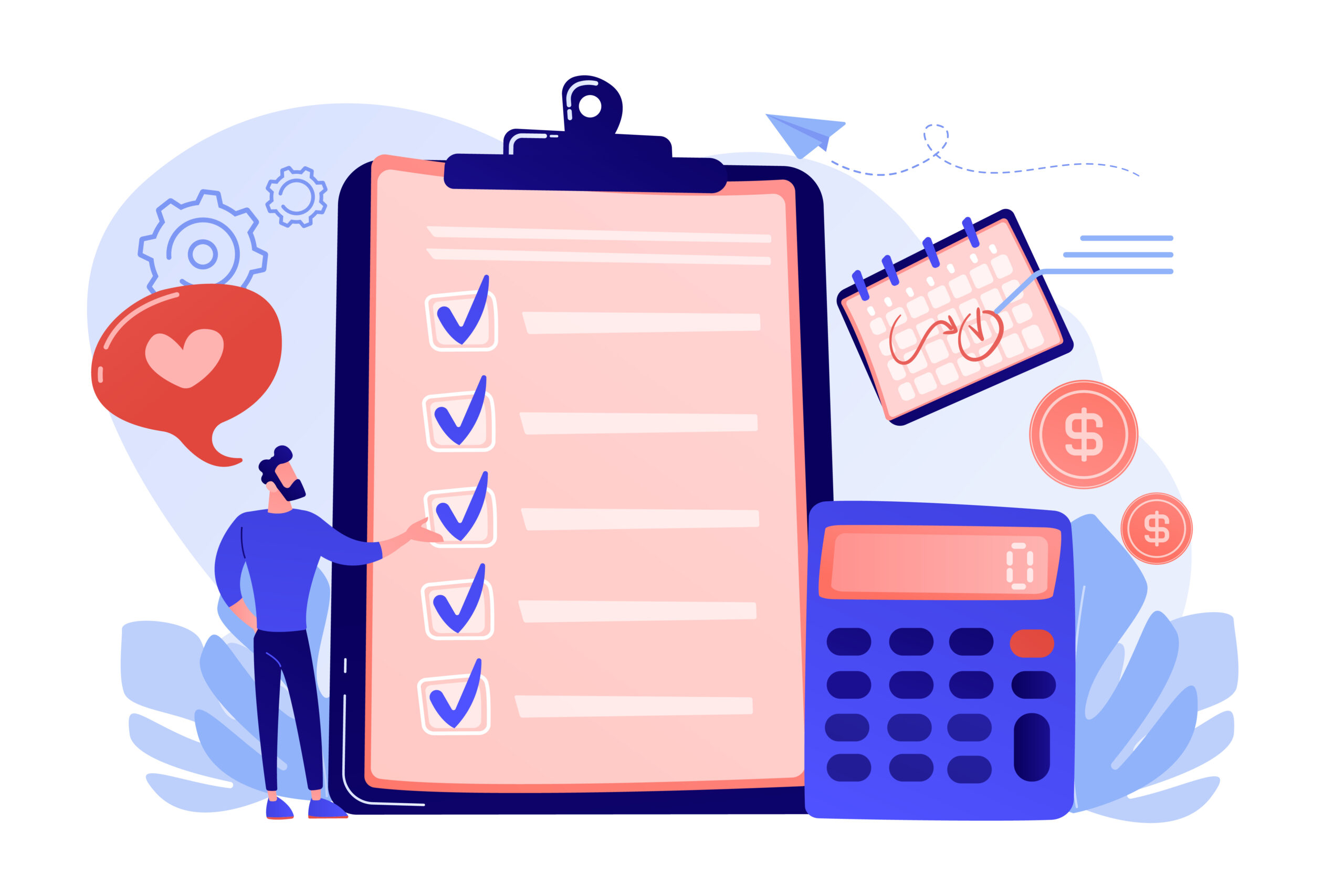 Illustration de la gestion des budgets