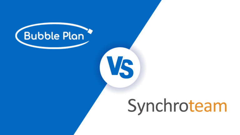 Comparatif d’outils de gestion de projet : Synchroteam VS Bubble Plan