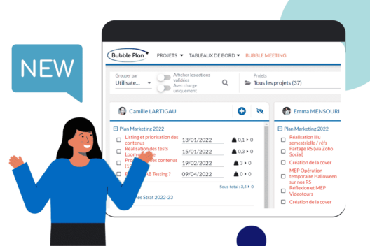 Optimisation de votre gestion de projet avec Bubble Plan​ 😉