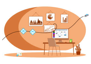 Tableaux de bord de projet (Dashboards), pilotage et management avec Bubble Plan