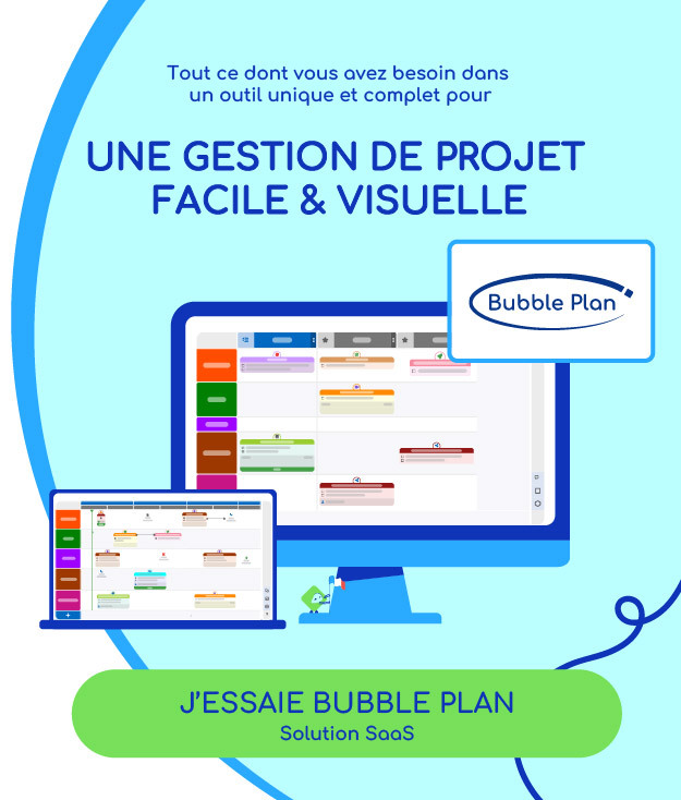 Gestion de projet facile et visuelle avec Bubble Plan