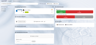 Une fiche projet pour cadrer et piloter vos projets dans Bubble Plan