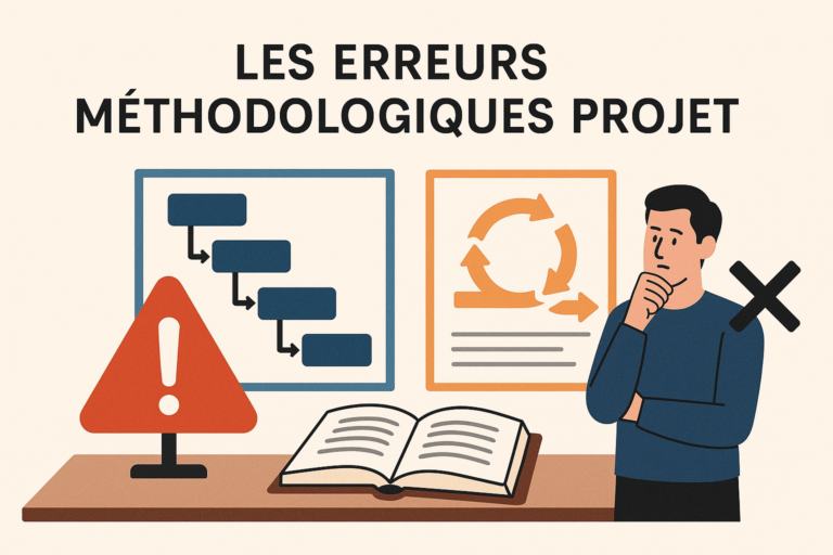 Erreurs méthodologiques en gestion de projet : 4 pièges à connaître