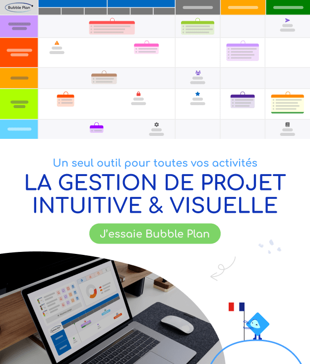Un seul outil pour toutes vos activités : Bubble Plan