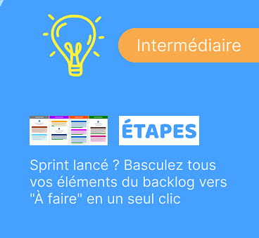 Modifier les éléments facilement dans votre tableau Kanban