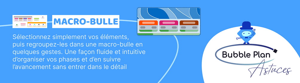 La création de macro-bulle