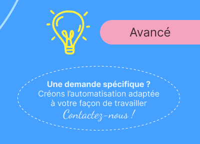 Création d'automatisations sur mesure