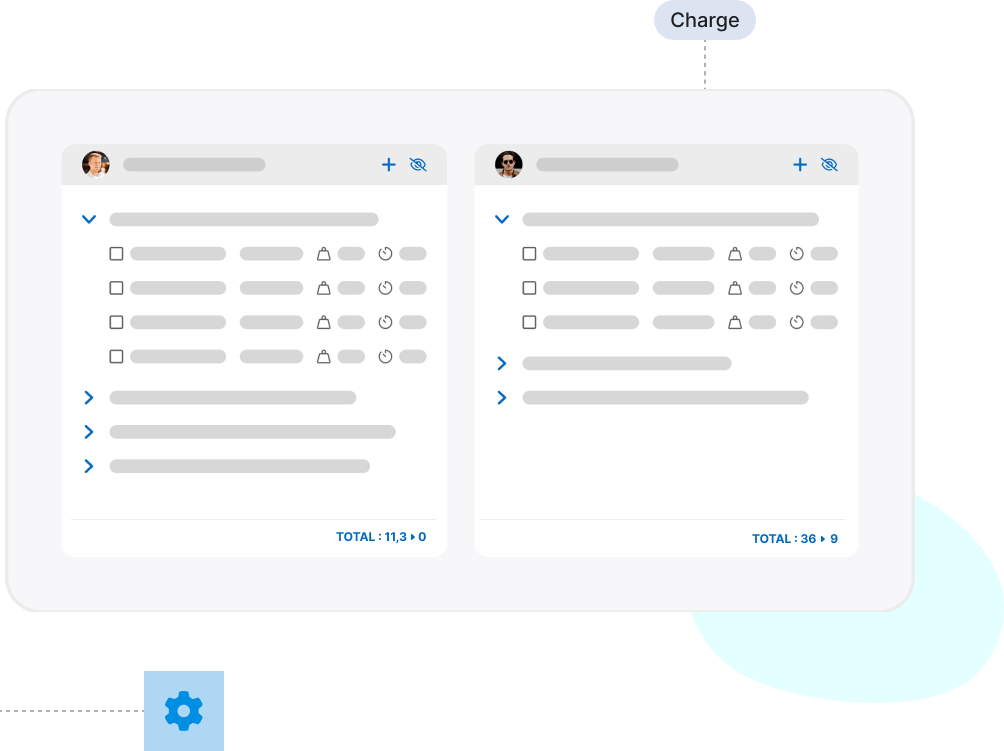 Bubble Plan action management dashboard