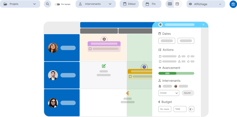 Bubble Plan user planning dashboard