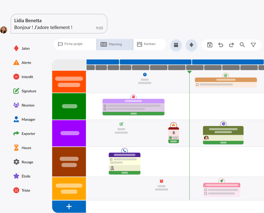 Manage your projects with ease