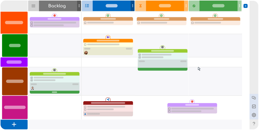 A project planning tool with a Kanban view for simplified task management