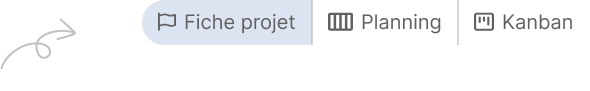 A project sheet to centralize essential information