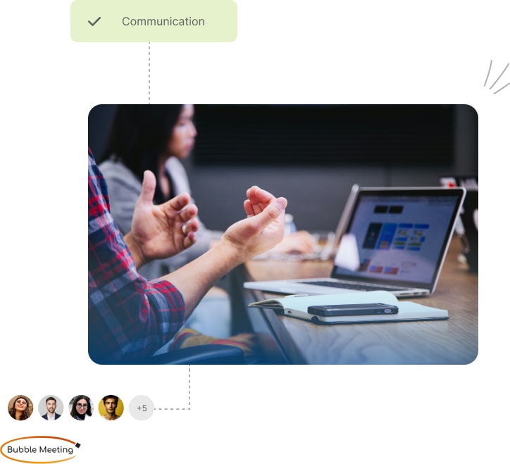 A complete collaborative platform complemented by online meeting management