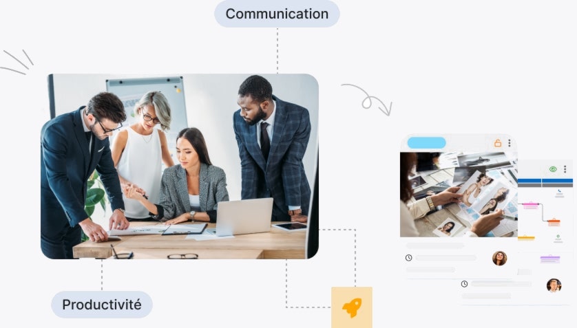 Communication and productivity thanks to Bubble Plan