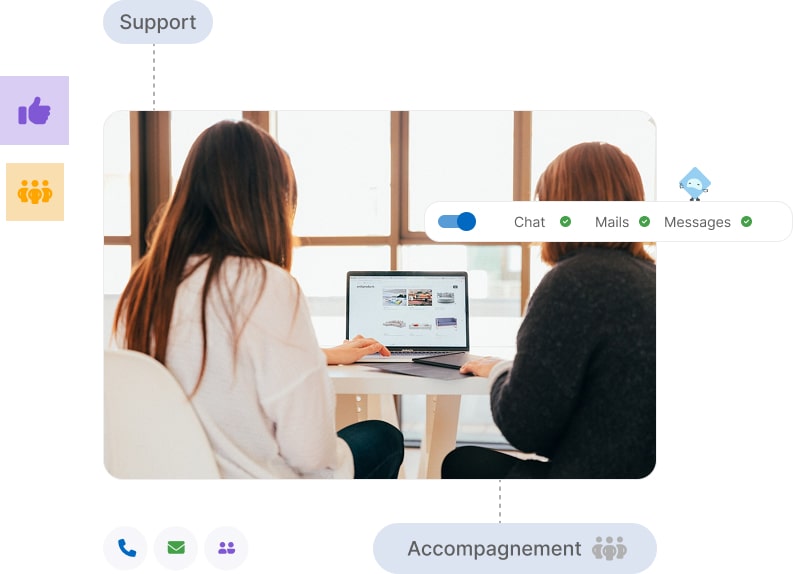 Responsive customer support and training to assist you